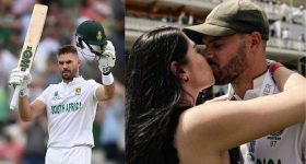 Aiden Markram: WTC ఛాంపియన్ గా సౌతాఫ్రికా.. గ్రౌండ్ లోనే  లిప్ కిస్ ఇచ్చిన మార్కరమ్
