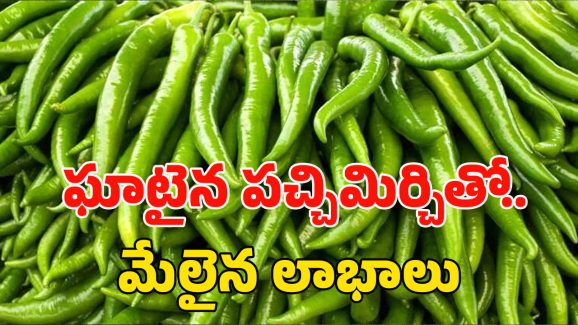Green Chilli Benefits: పచ్చిమిరపకాయలు తినడం వల్ల ఎన్ని లాభాలో.. తెలిస్తే షాక్..!