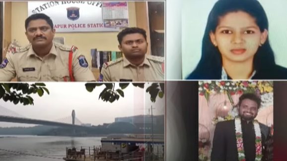 Dhurgam Cheruvu crime: దుర్గం చెరువులోకి దూకిన మహిళ.. భర్తే తోసేశాడా?