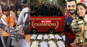 RCB Criticised: మీరు మనుషులేనా.. 11 మృత దేహాల ముందే విజయోత్సవ వేడుకలా.. RCBపై బ్యాన్ ?