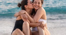 Nisha Agarwal:  బికినీలో అక్కచెల్లెల్లు కాజల్, నిషా రచ్చ రచ్చ.. పిల్లలు ఈ ఫొటోలు చూడొద్దు!