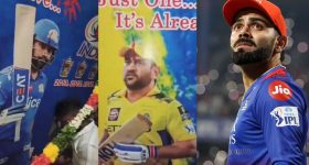 CSK - MI Fans: ఒరేయ్ మీకు ఒక్కటే... మాకు 5+5 మొత్తం 10.. RCB పరువు తీశారుగా