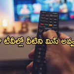 Today Movies in TV : ఈరోజు టీవి ఛానెల్లో వచ్చే సినిమాలు.. మెగా ఫ్యాన్స్ కు పునకాలే..