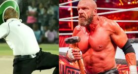 Umpire - Triple H : ట్రిపుల్ H లాగా మారిపోయిన అంపైర్.. పరేషాన్ లో క్రికెటర్లు