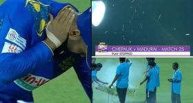 Bees Attack Players : మ్యాచ్ మధ్యలో తేనెటీగలు.. క్రికెటర్లకు నరకం చూపించాయి కదా