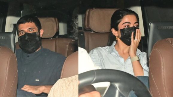 Vijay-Rashmika: కారులో అడ్డంగా దొరికిపోయిన ప్రేమ జంట.. కెమెరాలకు చిక్కకుండా ?