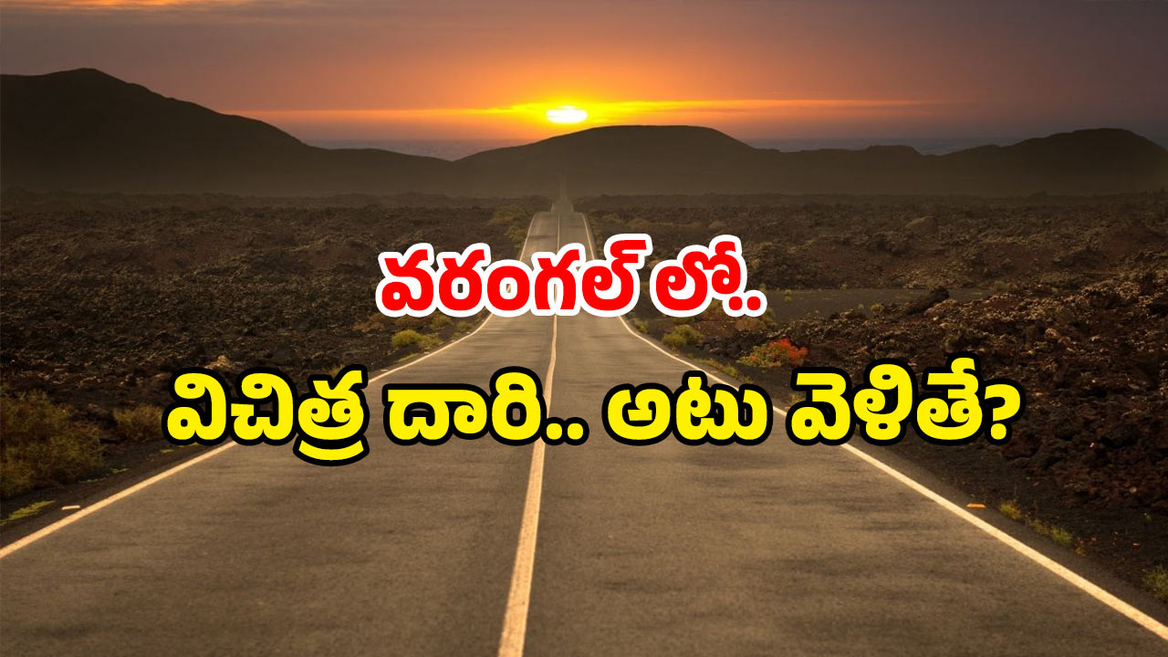 Warangal Wonders: వరంగల్ లో మాయా రోడ్డు.. దెయ్యమా.. భూతమా.. ఏంటా మ్యాజిక్?