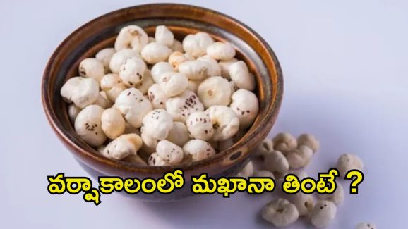 Makhana Benefits: వర్షాకాలంలో మఖానా తింటే.. ఏం జరుగుతుందో తెలుసా ?