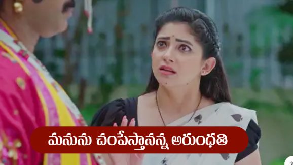 Nindu Noorella Saavasam Serial Today July 18th : ‘నిండు నూరేళ్ల సావాసం’ సీరియల్‌: మనును చంపేస్తానన్న ఆరు        
