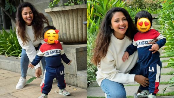 Amala Paul son: అమలాపాల్ కొడుకుని చూశారా.. భలే ముద్దుగున్నాడుగా?