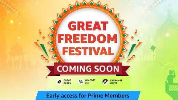 Amazon Great Freedom Sale: స్మార్ట్‌ఫోన్స్, టీవీలు, ఏసీలపై 80 శాతం వరకు డిస్కౌంట్.. ఎప్పటి నుంచి అంటే