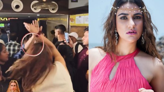 Bollywood Actress: ప్రముఖ నిర్మాతని చెప్పుతో కొట్టిన నటి.. వీడియో వైరల్.!