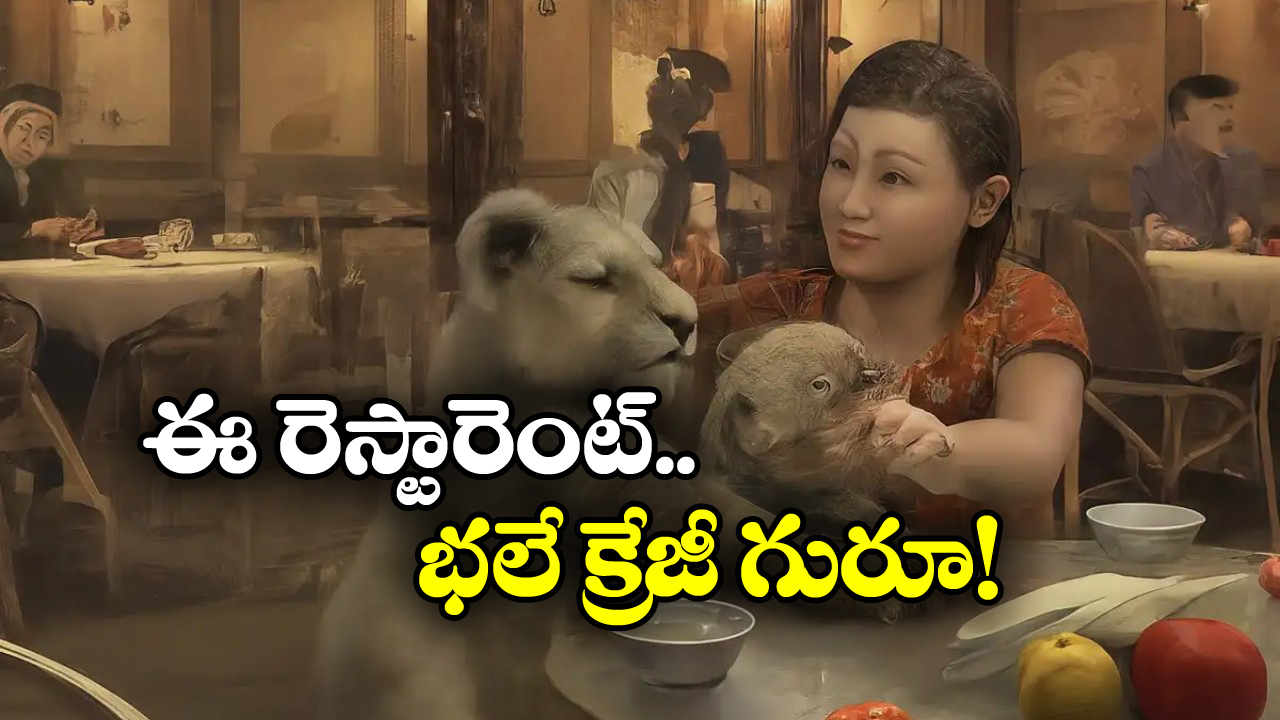 Lion Cub Cuddles: గరం చాయ్ తాగుతూ సింహంతో ముచ్చట్లు.. ఎలా వస్తాయి బ్రో ఇలాంటి ఐడియాలు!