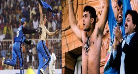 Team India :  గ్రౌండ్ లో షర్ట్స్ తీసేసి సెలబ్రేషన్స్ చేసుకోవడం వెనుక కథ ఏంటి.. గంగూలీ చేసింది కరెక్టేనా !