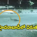 Cheetah Video Viral: గోల్కొండలో చిరుత సంచారం… సోషల్ మీడియాలో వీడియో వైరల్