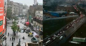 Hyderabad Floods: హైదరాబాద్ కార్ల షోరూంలోకి వరదనీరు.. చిక్కుకున్న 80 మంది.. రంగంలోకి హైడ్రా!