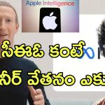 Apple AI Engineer Meta: ₹1712 కోట్ల భారీ వేతనం.. ఆపిల్ టాప్ ఇంజినీర్‌కు మెటా బంపర్ ఆఫర్
