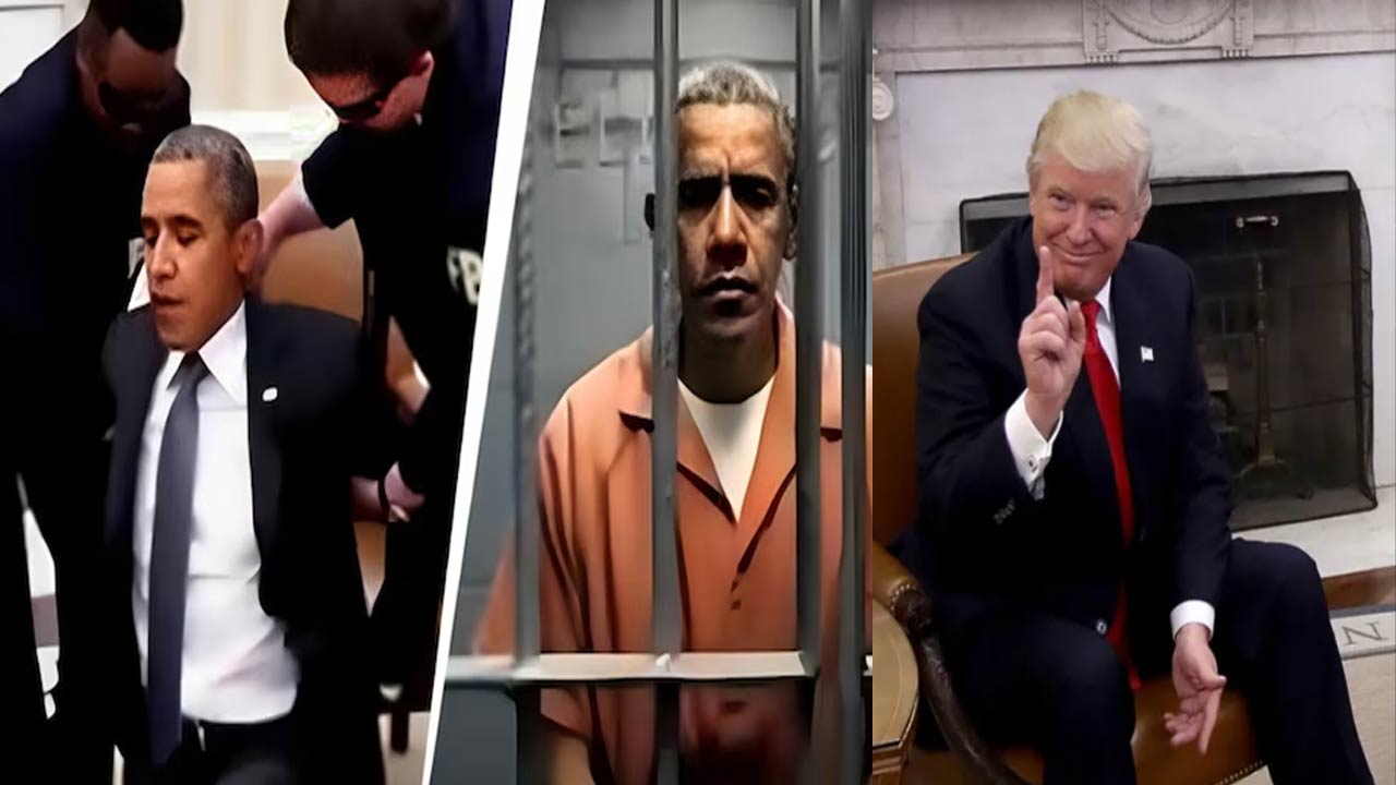 Obama Arrest Trump: ఒబామాను ట్రోల్ చేసిన ట్రంప్.. మాజీ ప్రెసిడెంట్‌ని అవమానిస్తూ ఏఐ వీడియో