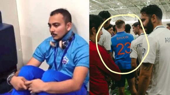 Prithvi Shaw : క్రికెట్ కు గుడ్ బై.. ఫుట్ బాల్ ఆడుతున్న పృథ్వీ షా..  అవకాశాలు రాక దిగజారి మరి !