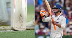 Ravindra Jadeja: వీరుడిలా రవీంద్ర జడేజా రెచ్చిపోవడానికి కారణం ఇదే.. బ్యాట్ పై అవి పెట్టుకుని మరి