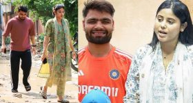 Rinku Singh : రింకూ సింగ్ ను కుక్కలా తిప్పించుకుంటున్న కాబోయే పెళ్ళాం... రోడ్లపై ఫోటోలు వైరల్