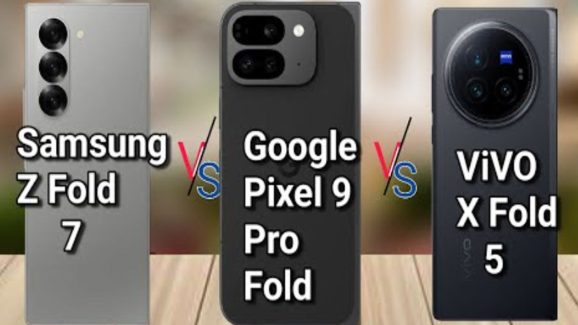 Vivo X Fold 5 vs Google Pixel 9 Pro Fold vs Galaxy Z Fold 7: మార్కెట్లో ఫోల్డెబుల్ ఫోన్స్ యుద్ధం.. టాప్ ఎవరెంటే..