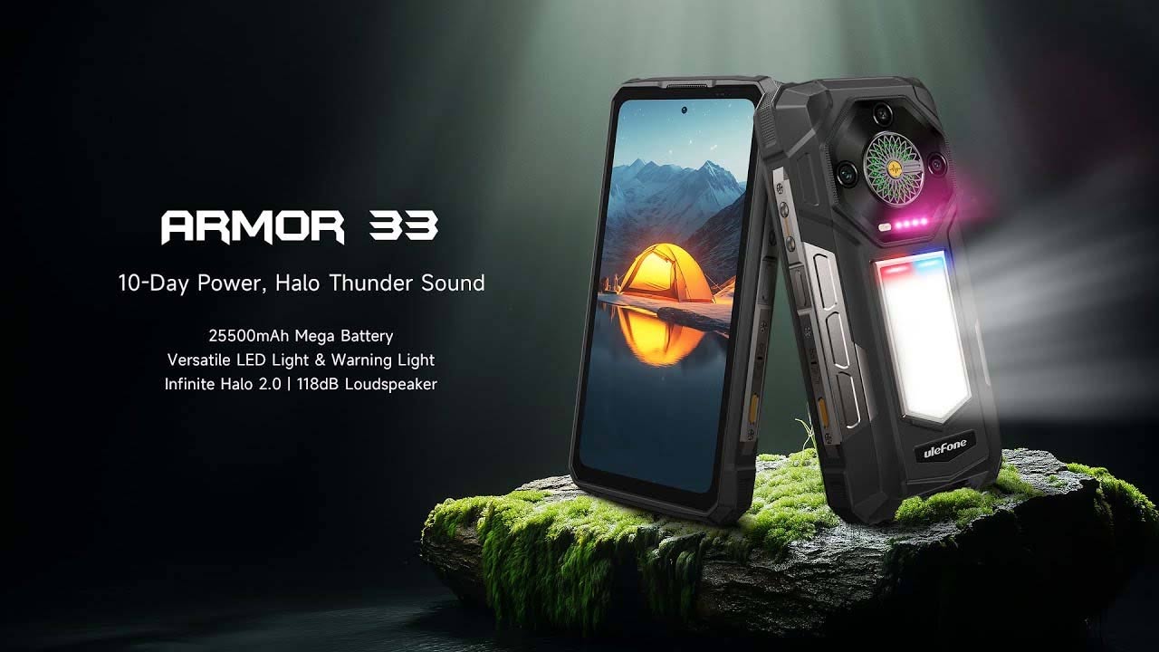 Ulefone Armor 33: 10 రోజులు నడిచే బ్యాటరీతో మిలిటరీ గ్రేడ్ స్మార్ట్ ఫోన్.. యులిఫోన్ ఆర్మర్ 33 లాంచ్