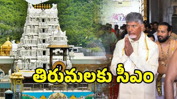 Chandrababu Tirupati Visit: నేడు స్వచ్ఛాంధ్ర కార్యక్రమం.. తిరుపతిలో సీఎం చంద్రబాబు పర్యటన