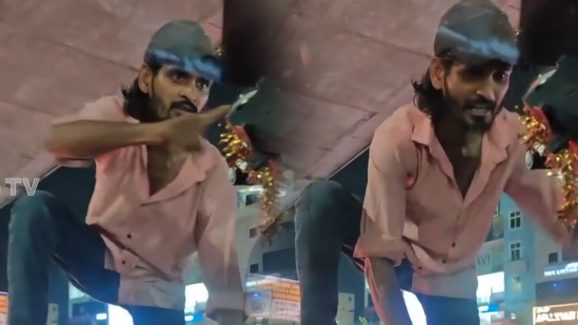 Hyderabad: గంజాయి మత్తులో కారు పైకి ఎక్కి.. యువకుడు హల్ చల్..