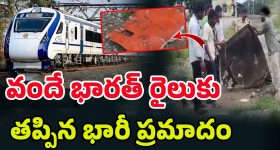 Vande Bharat Express: వందే భారత్ ట్రైన్‌కు.. తప్పిన పెను ప్రమాదం.. కొంచమైతే..