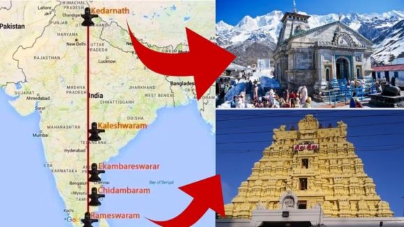 Siva Sakthi Rekha: శివశక్తి ఆకాశ రేఖ గురించి మీకు తెలుసా? దేశంలో ఒకే వరుసలో అన్ని ఆలయాల నిర్మాణం ఎలా?