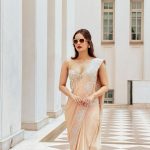 Manushi Chiller : చీరలో స్టైలిష్ లుక్ లో వరుణ్ బ్యూటీ.. బాపురే మెంటలెక్కిస్తుంది మావా..