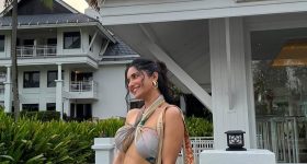 Ruhani Sharma: ఇదెక్కడి డ్రెస్ రా మామా.. వాటిని మాత్రం కప్పేస్తూ!