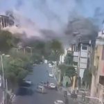 Blasting Video: రోడ్డుపై పడ్డ బాంబు.. గాల్లోకి ఎగిరిపడిన కార్లు, వీడియో వైరల్
