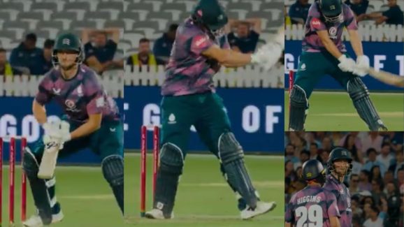 Watch Video: క్రికెట్ లో సరికొత్త షాట్…ABD అమ్మమొగుడు వచ్చాడు.. వికెట్ల వెనుకకు వెళ్లి మరీ !