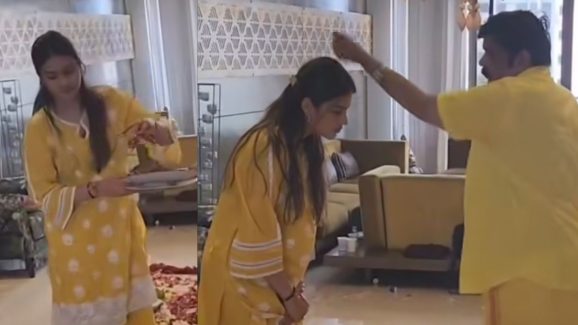 Venuswamy: సినిమా వాయిదా.. వేణుస్వామితో పవన్ హీరోయిన్ ప్రత్యేక పూజలు..