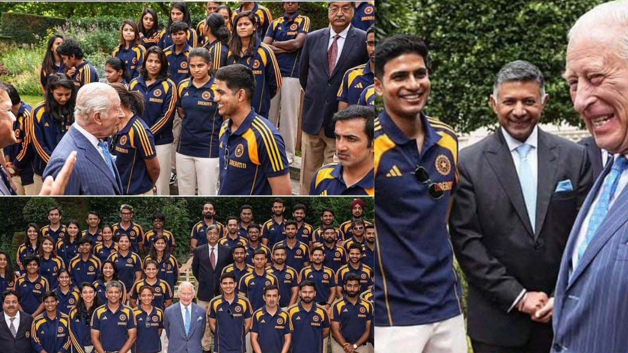 King Charles – India team : భారత క్రికెటర్లతో బ్రిటన్ కింగ్… గూస్ బంప్స్ రావాల్సిందే