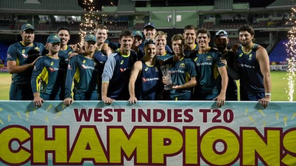 Windies vs Australia T20 series: విండీస్ కోట బద్దలు కొట్టిన కంగారులు.. మొత్తం ఐదుకు ఐదు