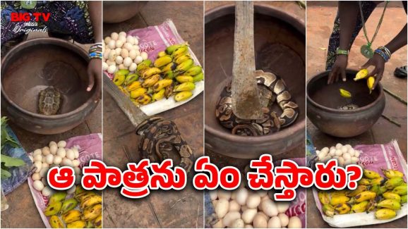 Strange ritual: పెద్ద పాత్రలో పాము, గుడ్లు, అరటిపండ్లు వేశారు.. ఆ తర్వాత? ఇదెక్కడి ఆచారం సామీ!