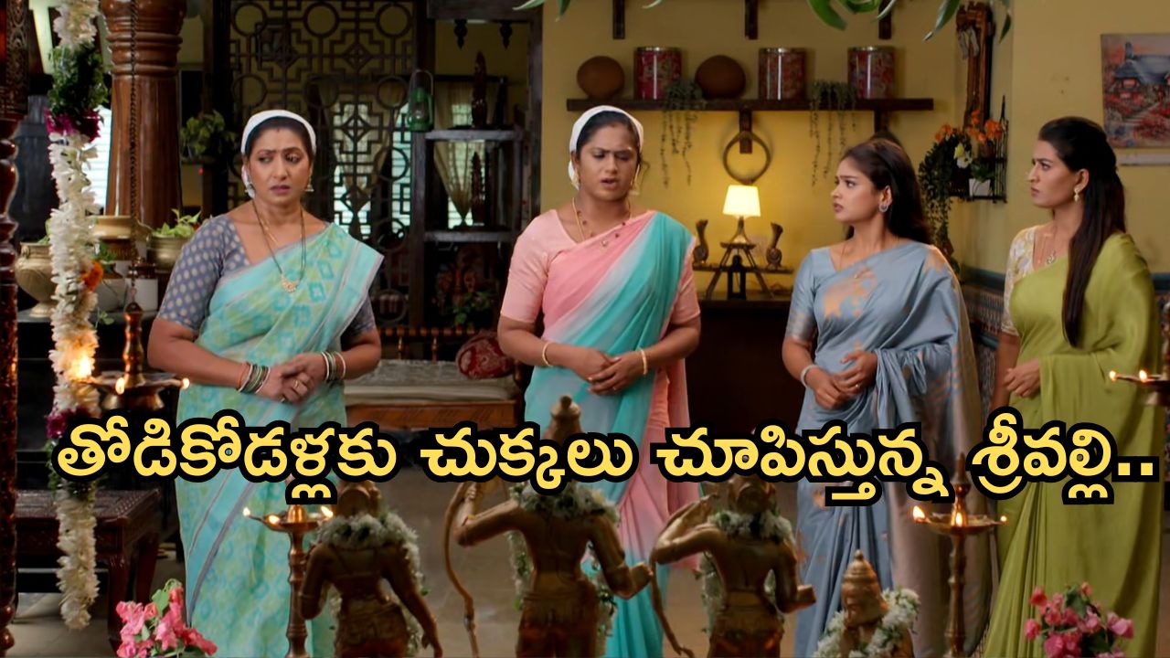 Illu Illalu Pillalu Today Episode: ప్రేమ, నర్మదను ఆడుకున్న శ్రీవల్లి.. వేదవతికి బిగ్ షాక్.. రామారాజు మౌనం..