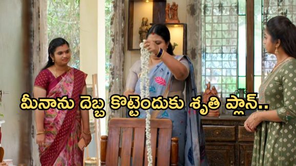 Gundeninda GudiGantalu Today episode: మీనా పై రోహిణి రివేంజ్.. పూలకోట్టును లేపేందుకు ప్లాన్.. ప్రభావతికి ప్లాన్..