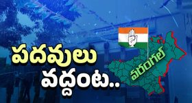 Warangal Congress Party Issue: వరంగల్ జిల్లాలో పదవుల భర్తీకి నో..
