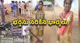 wives killed husband: గొడ్డలితో భర్తను నరికి నరికి చంపిన ఇద్దరు భార్యలు