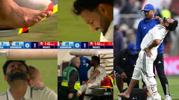 Rishabh Pant Injury: రిషబ్ పంత్ తీవ్రమైన గాయం.. అంబులెన్స్ లో తరలింపు.. మొదటి రోజు మ్యాచ్ వివరాలు ఇవే