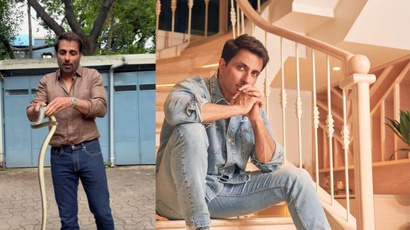 Sonu Sood: వామ్మో.. ఒంటి చేత్తో భలే పట్టేసాడే.. ఒళ్ళు గగుర్పొడిచే వీడియో!