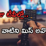 Today Movies in TV : బుధవారం టీవీల్లో రాబోతున్న సినిమాలు.. డోంట్ మిస్..