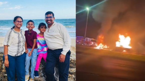 Dallas road accident: అమెరికాలో ఘోర రోడ్డుప్రమాదం.. హైదరాబాద్ కుటుంబం సజీవదహనం