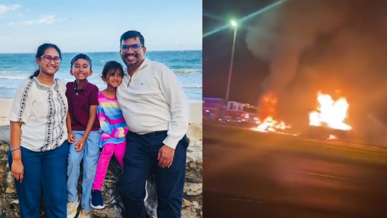 Dallas road accident: అమెరికాలో ఘోర రోడ్డుప్రమాదం.. హైదరాబాద్ కుటుంబం సజీవదహనం