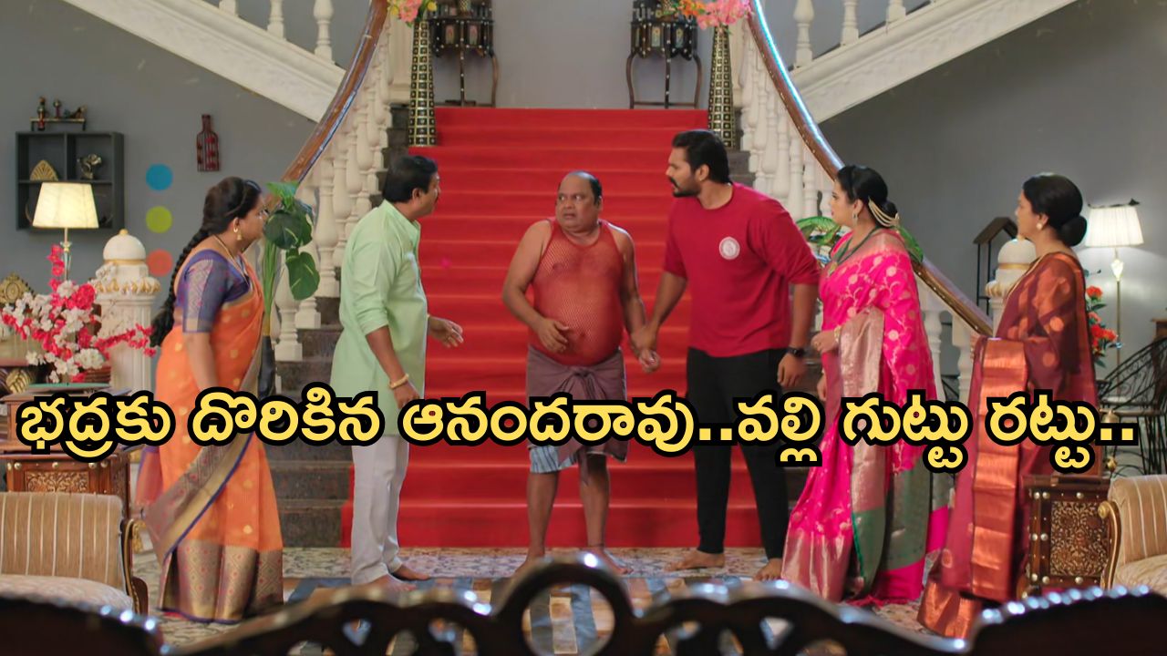 Illu Illalu Pillalu Today Episode: తప్పించుకున్న ఆనందరావు.. భద్రకు దొరికేశాడు.. మొత్తం నిజం కక్కేసాడుగా..