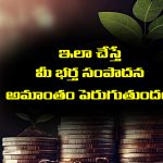 Financial Tips: భర్తల ఆదాయం పెరగాలంటే భార్యలు చేయాల్సిన పనులు ఇవేనట – అవేంటో మీరు తెలుసుకోండి